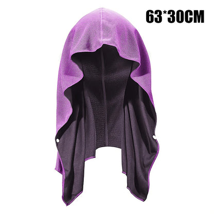 Cooling Towel for Men & Women - UV Protection, Quick Drying, Absorbent Towels for Neck & Face - Perfect for Sport, Camping, Work