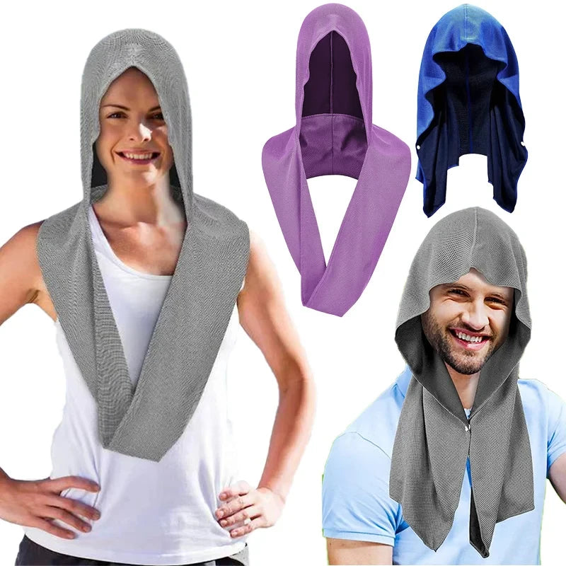 Cooling Towel for Men & Women - UV Protection, Quick Drying, Absorbent Towels for Neck & Face - Perfect for Sport, Camping, Work